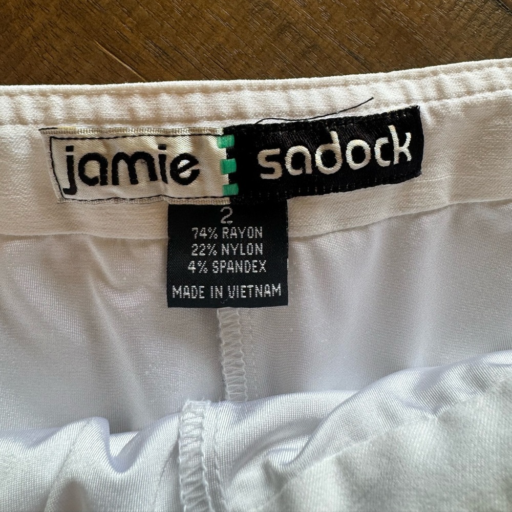 Jamie Sadock Golf Skort Skirt with shorts White size‎ 2 - Picture 3 of 11